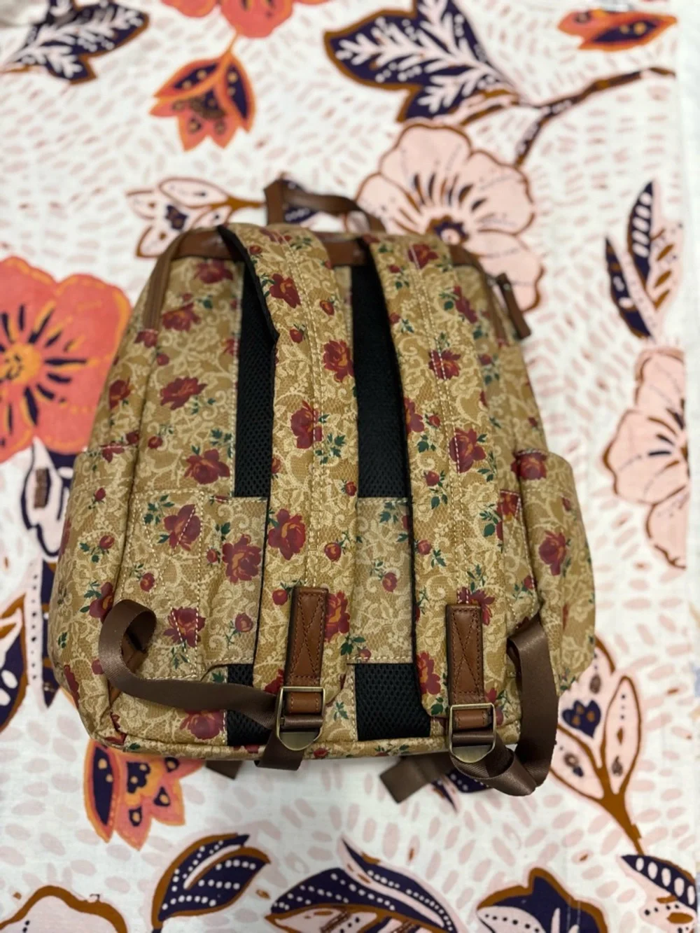Patricia Nash Western Lace Rose Karina Backpack